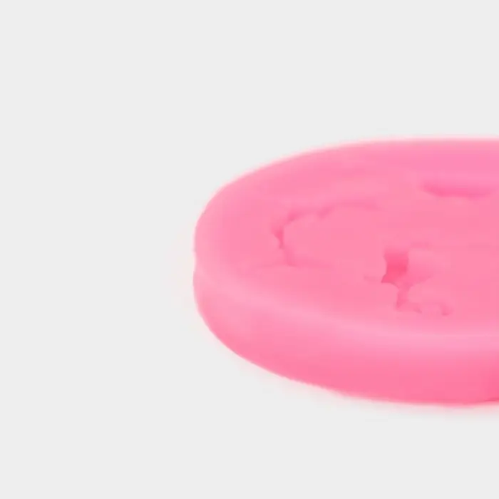 Молд для заливки «Морские обитатели», силикон, 5,8×5,8×0,8 см, розовый