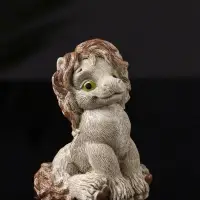 Фигурка гипс &laquo;Жеребёнок&raquo;, 8&times;5&times;6 см, бежевый