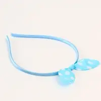 Ободок для волос «Бантик» голубой, Холодное сердце