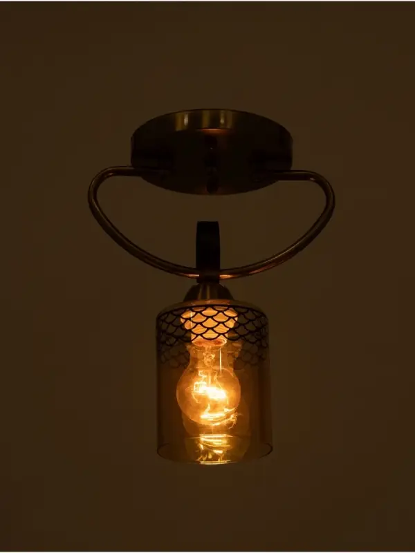 Люстра &laquo;Океан&raquo; 1&times;40 Вт Е27 латунь 22&times;15&times;28 см