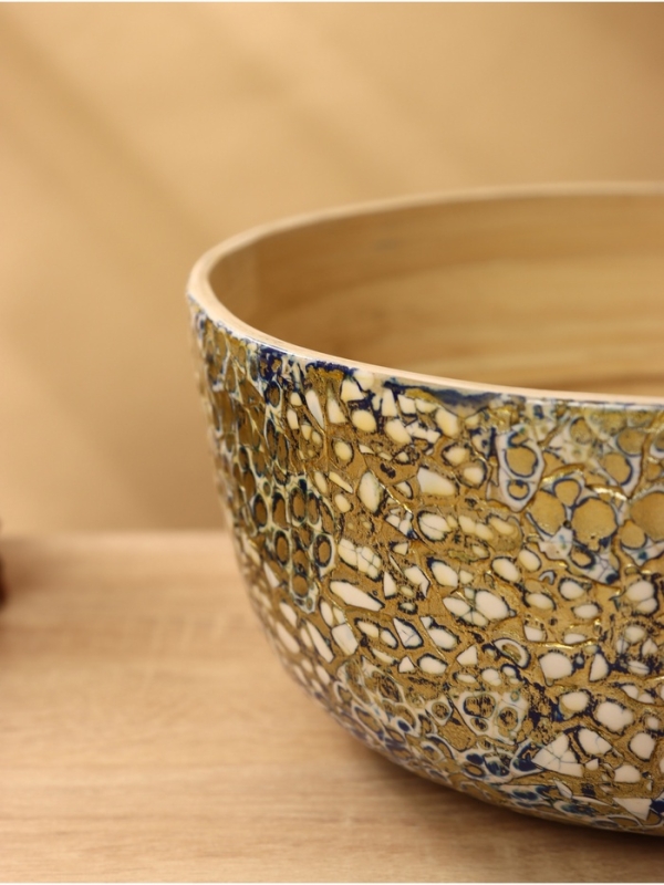 Салатник 25х25х11см, бамбук Салатник 25х25х11см, бамбук