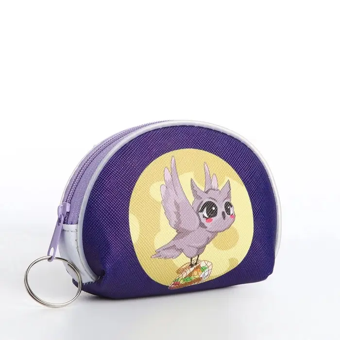 Кошелёк детский &laquo;Совы&raquo; Выбражулька, маленький, монетница, МИКС