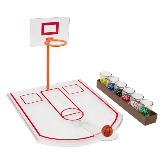 Игра &laquo;Пьяный баскетбол&raquo;, 6 стопок, 30&times;22 см