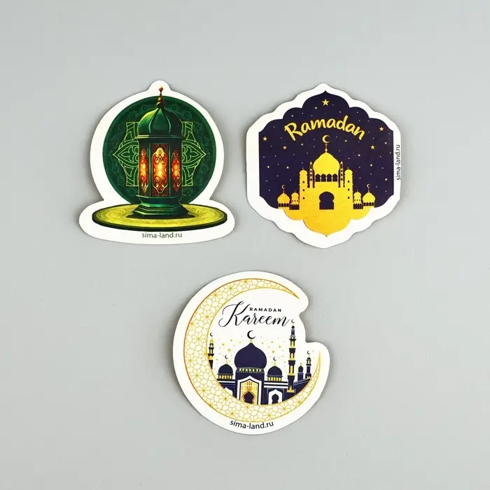 Набор стикеров «Священный Рамадан», 5 х 5 см Набор стикеров «Священный Рамадан», 5 х 5 см