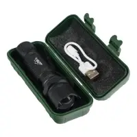 Фонарь ручной аккумуляторный &laquo;Мастер К&raquo;, 1200 мАч, 3 режима, USB, 12&times;3 см