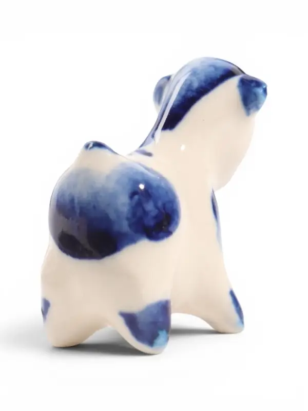 Фигурка &laquo;Козлик&raquo;, 3.5&times;3.5 см, гжель