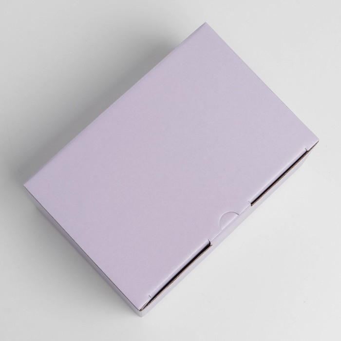 Коробка подарочная складная, упаковка, «Лавандовая», 22 х 15 х 10 см Коробка подарочная складная, упаковка, «Лавандовая», 22 х 15 х 10 см