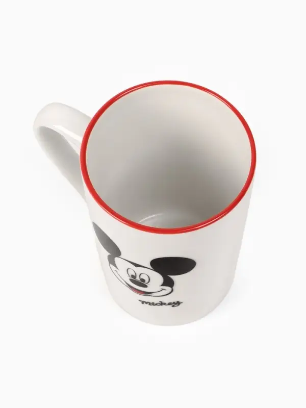 Кружка керамическая новогодняя, 385 мл, Микки Маус Кружка керамическая новогодняя, 385 мл, Микки Маус