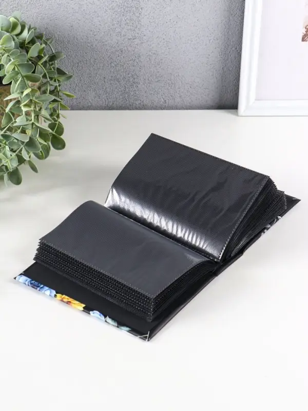 Фотоальбом "Вдохновение"  100ф 10X15см, ПП карм., черные страницы, черные страницы