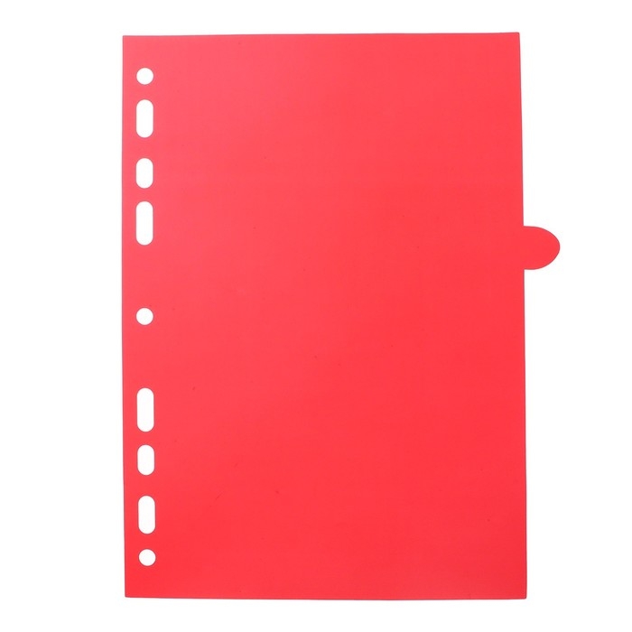 Разделитель листов A5 (210 x 165 мм) цветовой, 12 листов, Разделитель листов A5 (210 x 165 мм) цветовой, 12 листов, "deVENTE. Marandi" полипропилен 140 мкм, индивидуальная упаковка