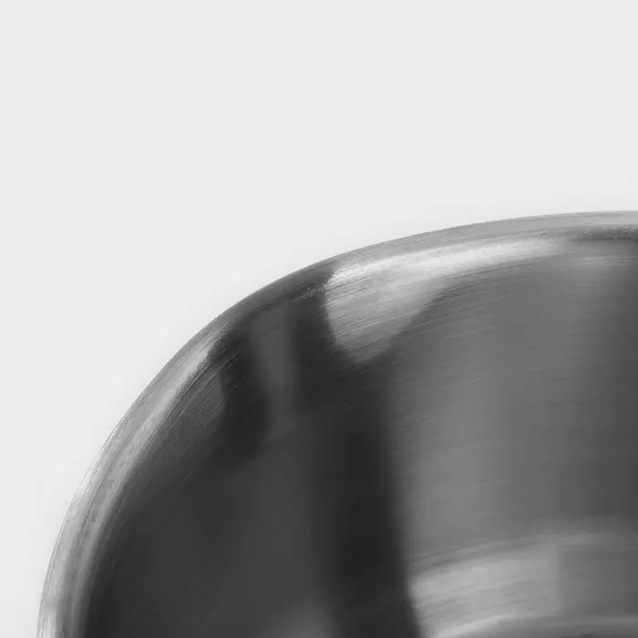 Ковш Катунь &laquo;Общепит&raquo;, 1 л, d=14 см, h=7 см, капсульное дно, индукция, нержавеющая сталь