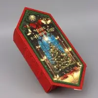 Коробка-конфета, подарочная, самосборная &laquo;Чудес в новом году&raquo;, 18&times;28&times;10 см