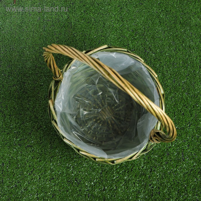 Набор корзин, 3 шт, 28×14/45 см, 24×13/41 см, 19×11/37 см, ива Набор корзин, 3 шт, 28×14/45 см, 24×13/41 см, 19×11/37 см, ива