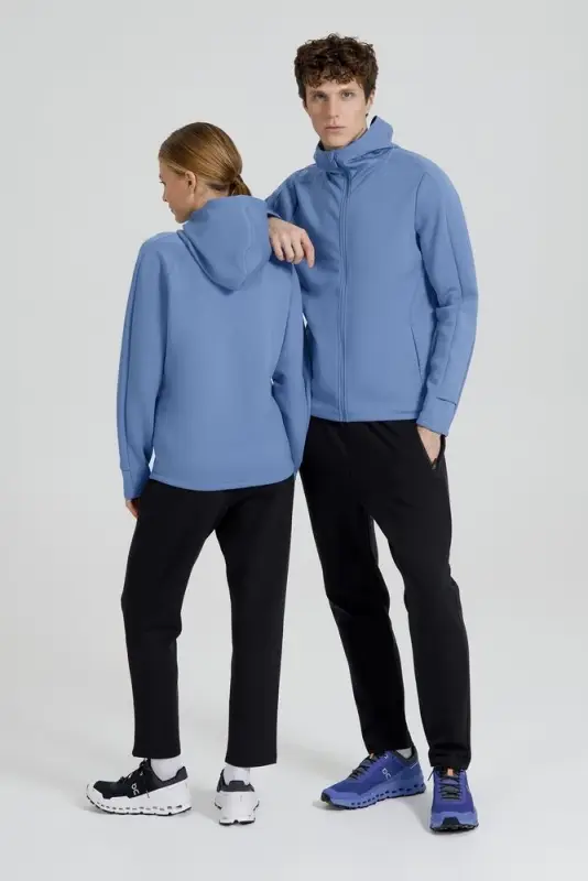 Куртка с капюшоном унисекс Begi, синяя, размер S Куртка с капюшоном унисекс Begi, синяя, размер S