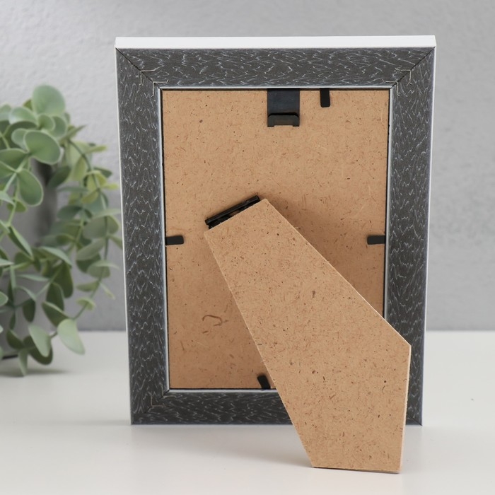 Фоторамка пластик Фоторамка пластик "МИРАМ" 10х15 см, 642968-4, белый (пластиковый экран)