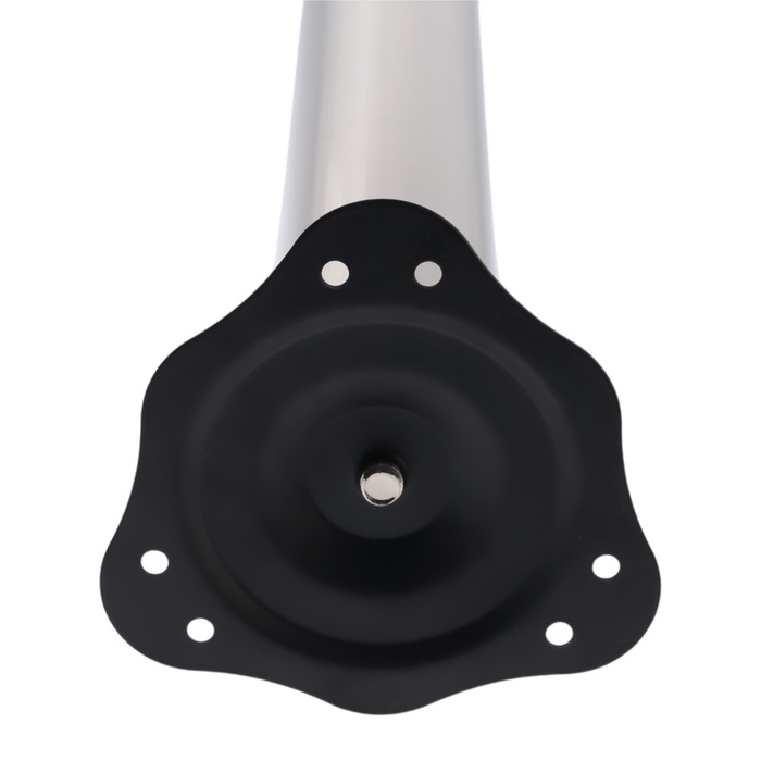 Опора мебельная, барная, ТУНДРА, 60х870 мм, цвет сатин никель Опора мебельная, барная, ТУНДРА, 60х870 мм, цвет сатин никель