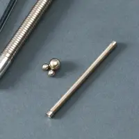 Ручка антистресс гнущаяся с магнитами чернила чёрные 18,5х6,5х2 см