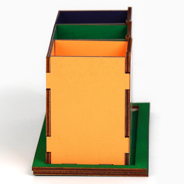 Органайзер для канцелярии тройной, на подставке «Сова», 6,5 х 6,3 х 9,2 см Органайзер для канцелярии тройной, на подставке «Сова», 6,5 х 6,3 х 9,2 см