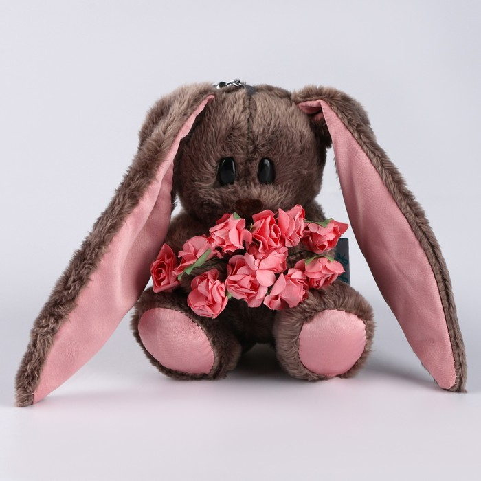 Мягкая игрушка брелок «Очаровательная Li», заяц, 10 см Мягкая игрушка брелок «Очаровательная Li», заяц, 10 см