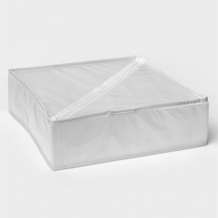 Органайзер для хранения белья LaDо́m, 7 ячеек, 32×32×10 см, цвет белый Органайзер для хранения белья LaDо́m, 7 ячеек, 32×32×10 см, цвет белый