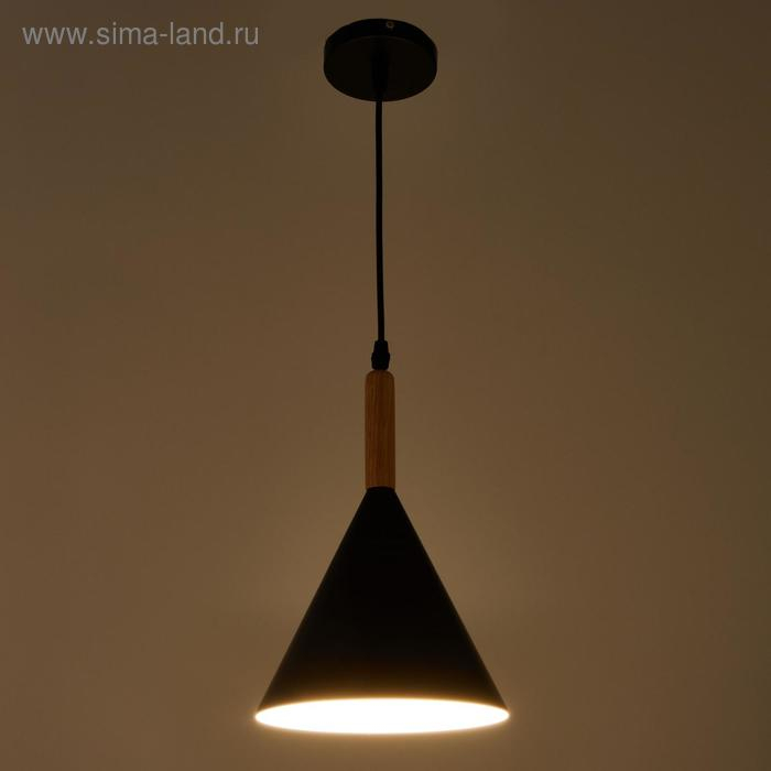 Светильник BayerLux 2034845/1 E27 40Вт черный 19,5х19,5х28 см Светильник BayerLux 2034845/1 E27 40Вт черный 19,5х19,5х28 см