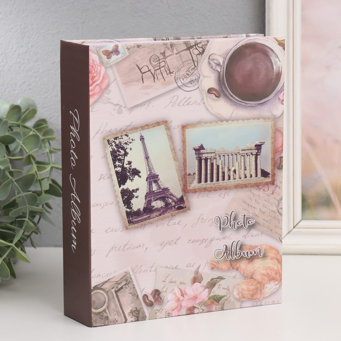 Фотоальбом на 100 фото 15х20 см Фотоальбом на 100 фото 15х20 см "Винтажные фотографии" МИКС 5х17,5х23 см