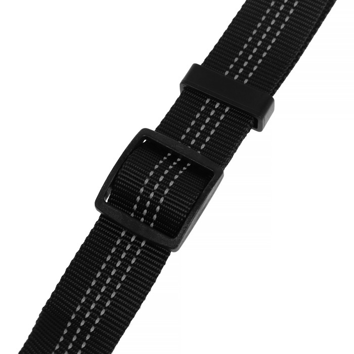 Автомобильный поводок с креплением в замок безопасности. 50-75 см, черный Автомобильный поводок с креплением в замок безопасности. 50-75 см, черный