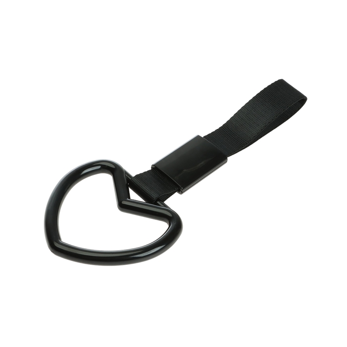 Подвеска цурикава, JDM, Сердце, черный Подвеска цурикава, JDM, Сердце, черный