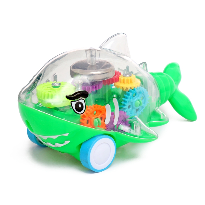 Акула инерционная «Шестерёнки», МИКС Акула инерционная «Шестерёнки», МИКС