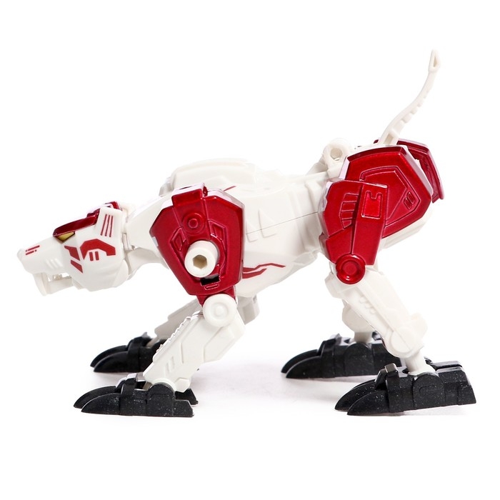 Робот зверобот «Тигр», с элементами из металла, трансформируется