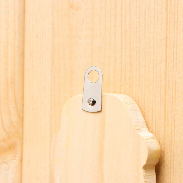 Термометр-гигрометр "Ковш", деревянный