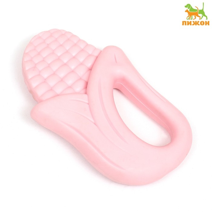 Игрушка для собак Игрушка для собак "Кукуруза", TPE, 10 см, розовая