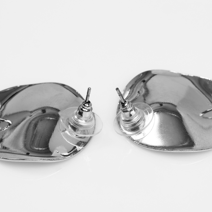 Серьги ассорти «Античность» круг, цвет серебро Серьги ассорти «Античность» круг, цвет серебро