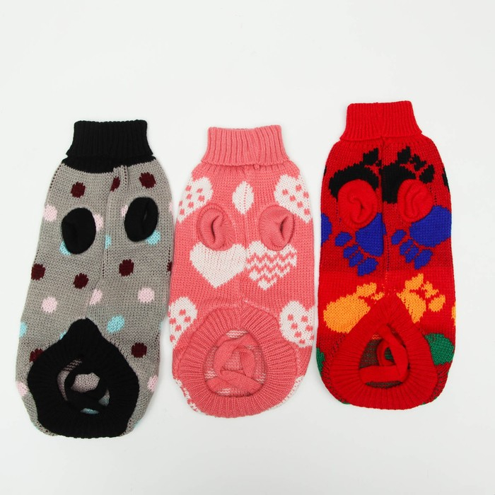 Свитер, размер 12 (ДС 36-51, ОШ 18-33, ОГ 32-47 см), микс расцветок Свитер, размер 12 (ДС 36-51, ОШ 18-33, ОГ 32-47 см), микс расцветок