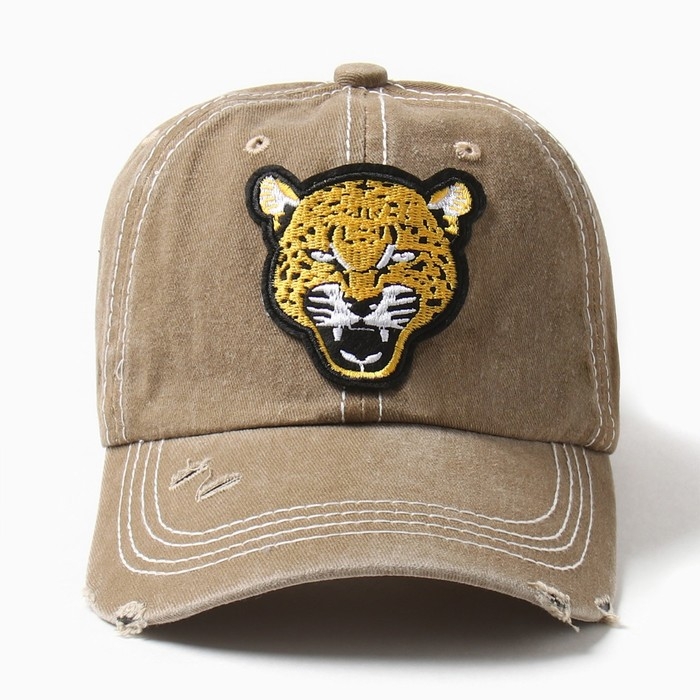 Кепка мужская MINAKU  Кепка мужская MINAKU "Leopard", цвет песочный, р-р 56-58