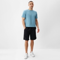 Футболка мужская MINAKU REGULAR FIT: цвет голубой, р-р 48