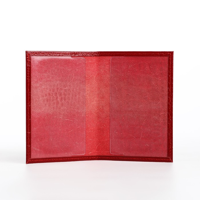 Обложка для паспорта, цвет красный Обложка для паспорта, цвет красный