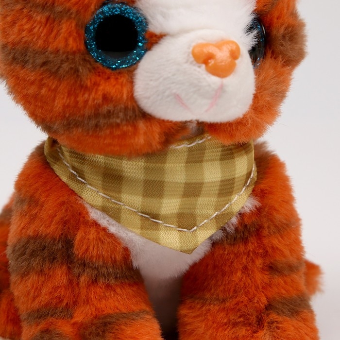 Мягкая игрушка  Мягкая игрушка "Котик" рыжий