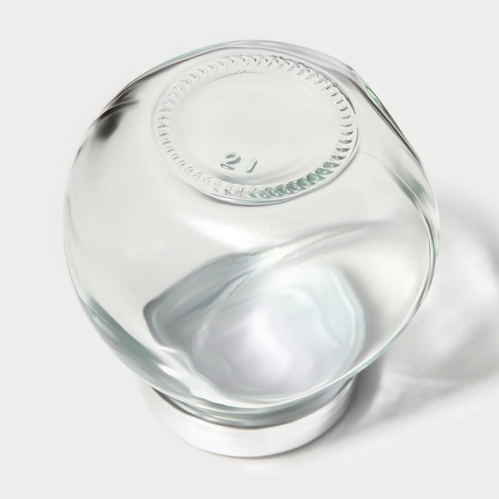 Банки стеклянные для хранения сыпучих продуктов «Блеск», 200 мл, с пластмассовой крышкой, 4 шт Банки стеклянные для хранения сыпучих продуктов «Блеск», 200 мл, с пластмассовой крышкой, 4 шт