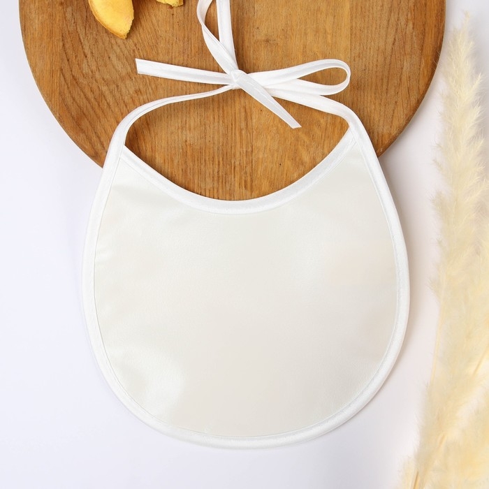 Нагрудник из клеёнки с ПВХ-покрытием, на завязках, цвета МИКС Нагрудник из клеёнки с ПВХ-покрытием, на завязках, цвета МИКС