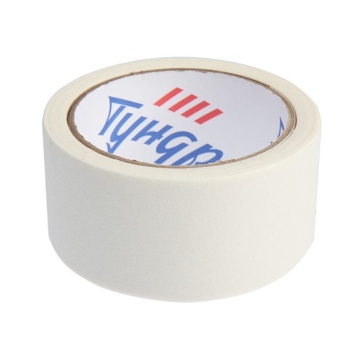Лента малярная ТУНДРА, самоклеящаяся, бумажная основа, 120 мкм, 48 мм x 25 м Лента малярная ТУНДРА, самоклеящаяся, бумажная основа, 120 мкм, 48 мм x 25 м