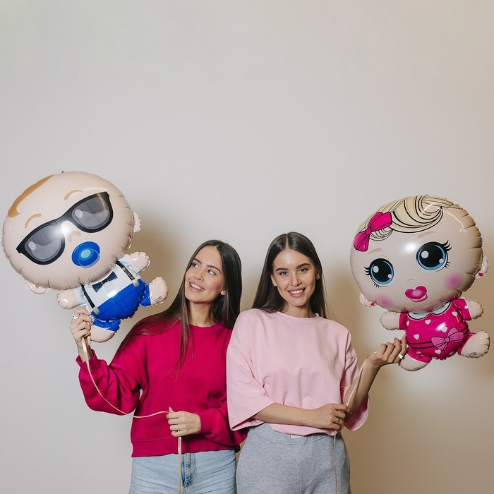 Воздушный шар фольгированный 27" &laquo;Крутой малыш&raquo;, без подложки