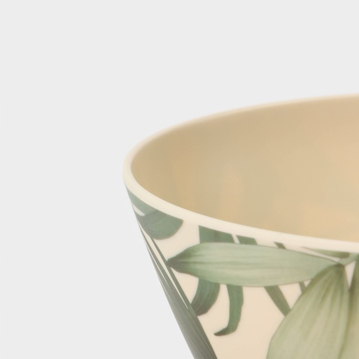 Тарелка глубокая «Лист папоротника», 700 мл, d=15×6,8 см Тарелка глубокая «Лист папоротника», 700 мл, d=15×6,8 см