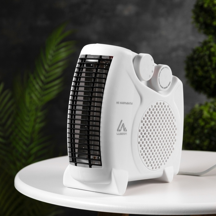Тепловентилятор Luazon LTO-05, напольный, 2000 Вт, 2 режима, до 20 м², белый Тепловентилятор Luazon LTO-05, напольный, 2000 Вт, 2 режима, до 20 м², белый