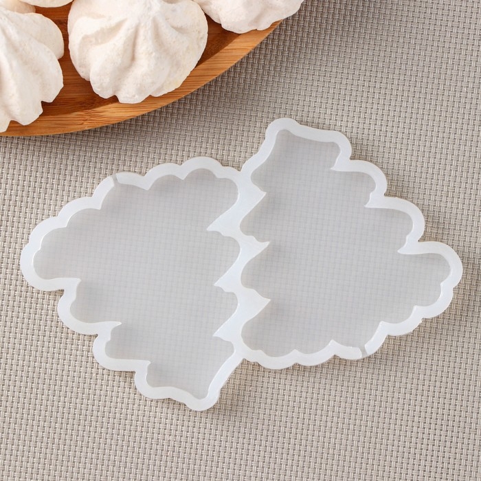 Силиконовый молд для леденцов и шоколада «Ёлка», 12×9×0.8 см, h=8 см, цвет прозрачный Силиконовый молд для леденцов и шоколада «Ёлка», 12×9×0.8 см, h=8 см, цвет прозрачный