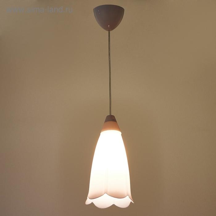 Светильник BayerLux Светильник BayerLux "Симпл" 1x15Вт E27 белый