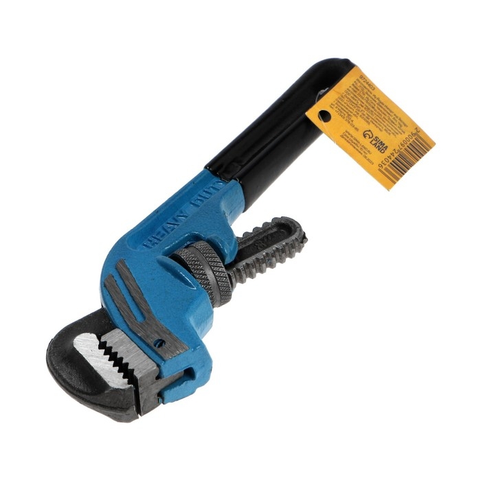 Ключ трубный ТУНДРА, тип  Ключ трубный ТУНДРА, тип "Stillson", угол рабочей части 120°, раскрытие до 30 мм, 200 мм