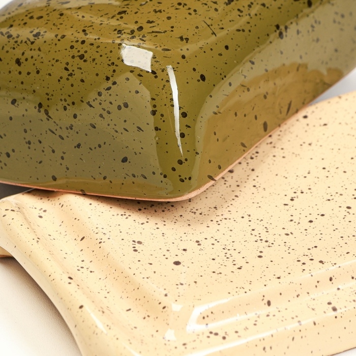 Маслёнка Маслёнка "Русская" 17х10х8см, оазис