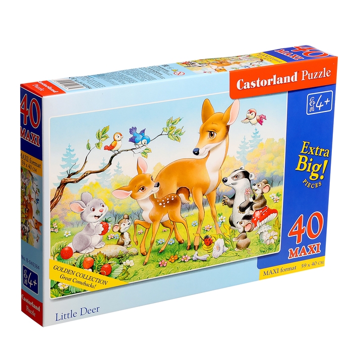 Макси-пазл «Маленький оленёнок», 40 элементов Макси-пазл «Маленький оленёнок», 40 элементов