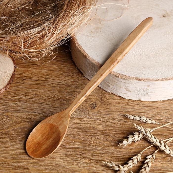 Ложка для сковородки, можжевельник, 26 см, Ложка для сковородки, можжевельник, 26 см,